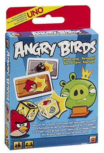 bällebad24 Mattel W3969 - Angry Birds Kartenspiel von Bällebad24