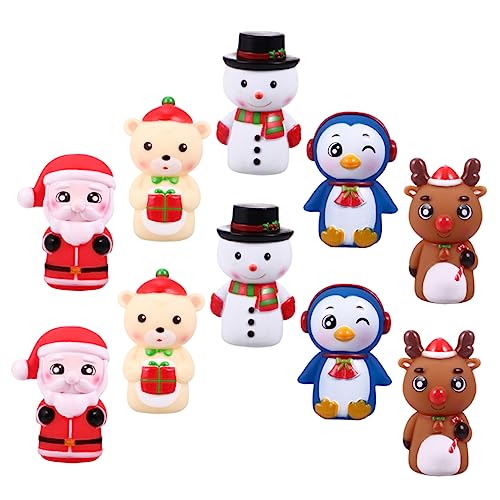 Balacoo 10 Stück Teiliges Weihnachts Fingerpuppen aus PVC Weihnachtliche Handpuppen für Junge Mädchen und Eltern Interaktive Rollenspiele Erzählen Geschenkidee für Weihnachten Geburtstag Balacoo 10 Stück Teiliges Weihnachts Fingerpuppen aus PVC Weihnachtliche Handpuppen für Junge Mädchen und Eltern Interaktive Rollenspiele Erzählen Geschenkidee für Weihnachten Geburtstag von balacoo