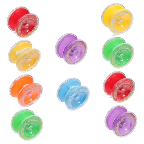 Balacoo 10 Stück Teiliges Yo Yo Bunte Responsive Spielzeugbälle für Handliches Party und Geburtstagsgeschenk Trainiert Hand Auge Koordination Fördert Spielerisch Gehirnentwicklung von balacoo