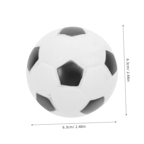 Balacoo 12 Stück Teiliges Fußball Cupcake Topper Stabile Geburtstagstorten Deko Kleine Essbare Kuchenstecker Fußball Motiv für Muffins und Dessertdekorationen bei Party von balacoo
