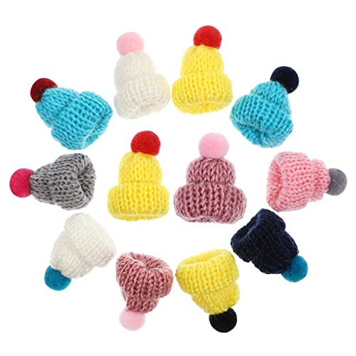 Balacoo 12 Stück Teiliges Mini Strickmützen für Puppenzubehör Buntes DIY Bastelhüte Weiche Hautfreundliche Kleine Hüte für Dekoration Handwerk und Fotoaktivitäten Zufällige Farbe Balacoo 12 Stück Teiliges Mini Strickmützen für Puppenzubehör Buntes DIY Bastelhüte Weiche Hautfreundliche Kleine Hüte für Dekoration Handwerk und Fotoaktivitäten Zufällige Farbe von balacoo