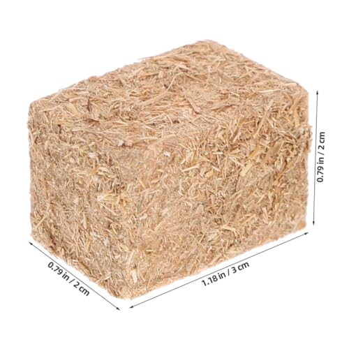 Balacoo 16 Stück Teiliges Mini Heuballen Realistische Kleine Strohballen für Puppenhaus Mini Garten und Sandtisch Deko Herbstliche Bauernhof Dekoration DIY Landschafts und Balacoo 16 Stück Teiliges Mini Heuballen Realistische Kleine Strohballen für Puppenhaus Mini Garten und Sandtisch Deko Herbstliche Bauernhof Dekoration DIY Landschafts und von balacoo
