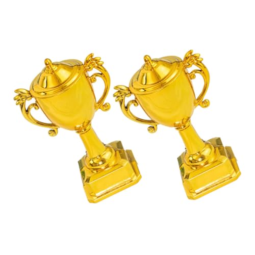Balacoo 2 STÜCK Mini Pokal Cake Topper Goldfarben Kunststoff Kuchen Dekoration für Geburtstag Sportturnier Party Mitgebsel Junge Mädchen Spielspaß Balacoo 2 STÜCK Mini Pokal Cake Topper Goldfarben Kunststoff Kuchen Dekoration für Geburtstag Sportturnier Party Mitgebsel Junge Mädchen Spielspaß von balacoo