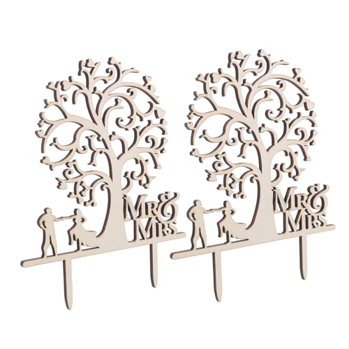 Balacoo 2 Stück Brautpaar Holzfigur Rustikale Hochzeitstorte Deko Langlebige Holzdekoration für Verlobung Brautparty Charmante Country Style Erinnerungsstück Balacoo 2 Stück Brautpaar Holzfigur Rustikale Hochzeitstorte Deko Langlebige Holzdekoration für Verlobung Brautparty Charmante Country Style Erinnerungsstück von balacoo