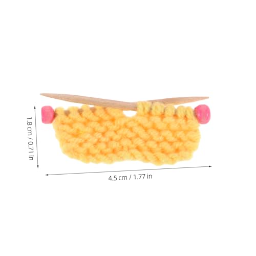 Balacoo 2 Stück Miniatur Strickkorb mit Schere und Nadeln Handgefertigte Kleine Strickpuppe Niedliche Häkel Deko in Wassermelonenrot und Zitronengelb Winzige Bastel und Dekoration für Balacoo 2 Stück Miniatur Strickkorb mit Schere und Nadeln Handgefertigte Kleine Strickpuppe Niedliche Häkel Deko in Wassermelonenrot und Zitronengelb Winzige Bastel und Dekoration für von balacoo