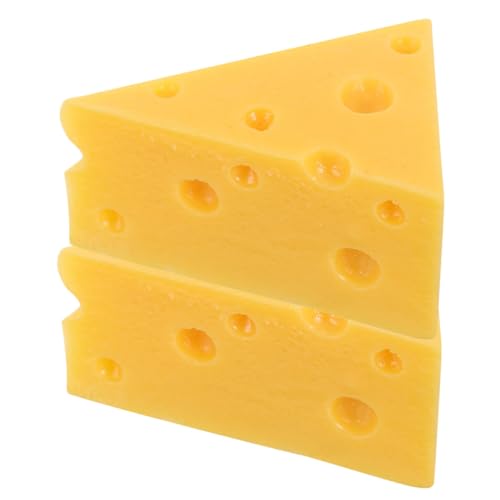 Balacoo 2 Stück Simulations Käse Modell Teilig Realistisch Leicht Küchen Deko Miniatur Food Props für Fotografie und Heimdekoration für Käseliebhaber Balacoo 2 Stück Simulations Käse Modell Teilig Realistisch Leicht Küchen Deko Miniatur Food Props für Fotografie und Heimdekoration für Käseliebhaber von balacoo