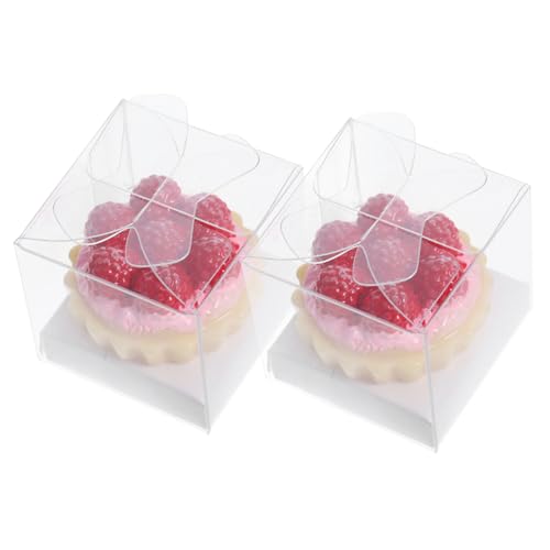 Balacoo 2 Stück Teiliges Miniatur Erdbeer Kuchen Modell aus Resin und Kunststoff Realistische Puppenhaus Deko Leichtes DIY Bastelmaterial Vielseitiger Fake Cake für Foto Requisiten und Balacoo 2 Stück Teiliges Miniatur Erdbeer Kuchen Modell aus Resin und Kunststoff Realistische Puppenhaus Deko Leichtes DIY Bastelmaterial Vielseitiger Fake Cake für Foto Requisiten und von balacoo