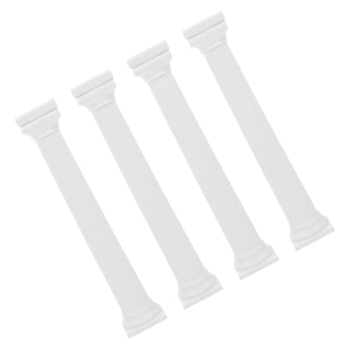 Balacoo 4 Stück Teiliges Römische Säulen Kuchenstützen Vintage Design Mehrschichtiger Tortendekor Höhe Erhöhend DIY Dekoration Einfache Montage für Hochzeit Geburtstag von balacoo