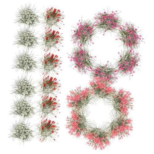 Balacoo 5 Stück Teiliges Miniatur Blumen und Grasbüschel Langlebige und Schwamm Mischung Realistische Mikro Landschaftsdekoration für Sandtisch Modelleisenbahn und DIY Garten Balacoo 5 Stück Teiliges Miniatur Blumen und Grasbüschel Langlebige und Schwamm Mischung Realistische Mikro Landschaftsdekoration für Sandtisch Modelleisenbahn und DIY Garten von balacoo