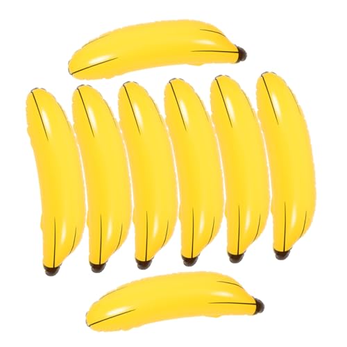Balacoo 8 Stück Teiliges Aufblasbares Banane aus PVC Riesige Gelbe Deko für Junggesellenabschied Poolparty und Bananen Party Spiele Leicht Tragbar für Sommerfeiern und Fotorequisiten Balacoo 8 Stück Teiliges Aufblasbares Banane aus PVC Riesige Gelbe Deko für Junggesellenabschied Poolparty und Bananen Party Spiele Leicht Tragbar für Sommerfeiern und Fotorequisiten von balacoo