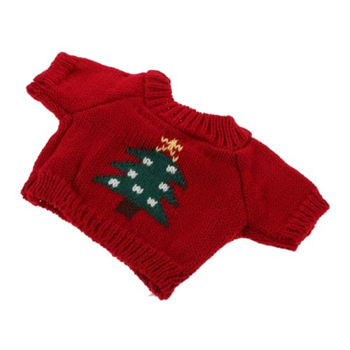 Balacoo Kuscheliges Bären Puppenkleidungs mit Weihnachtlichem Roten Pullover Austauschbar DIY Anziehspaß für Niedliche Puppenkleidung für Mädchen als und Spielzeugaccessoire Balacoo Kuscheliges Bären Puppenkleidungs mit Weihnachtlichem Roten Pullover Austauschbar DIY Anziehspaß für Niedliche Puppenkleidung für Mädchen als und Spielzeugaccessoire von balacoo