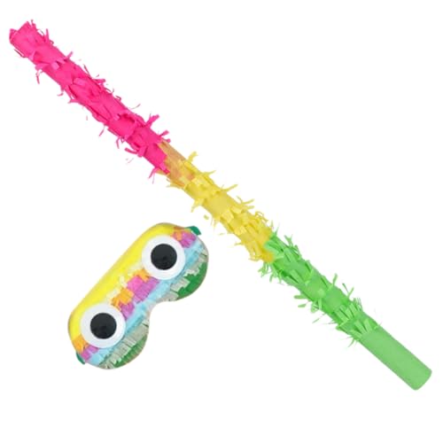 Balacoo Pinata Stick und Party Augenbinde Langlebiger mit Bequemer Handhabung Geburtstags und Themenparty Zubehör für Erwachsene Lustige Dekoration und Partyspaß Balacoo Pinata Stick und Party Augenbinde Langlebiger mit Bequemer Handhabung Geburtstags und Themenparty Zubehör für Erwachsene Lustige Dekoration und Partyspaß von balacoo