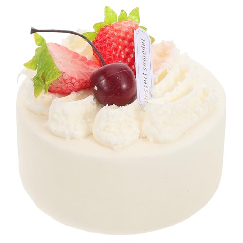 Balacoo Realistisches Künstliches Geburtstagskuchen Modell Lebensnahe Deko für Desserttische Food Fotografie Requisit Vielseitig Einsetzbar für Schaufenster und Küchen Dekoration Balacoo Realistisches Künstliches Geburtstagskuchen Modell Lebensnahe Deko für Desserttische Food Fotografie Requisit Vielseitig Einsetzbar für Schaufenster und Küchen Dekoration von balacoo