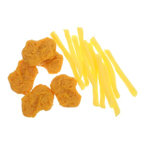 Balacoo Teiliges Realistisches Pommes Frites und Chicken Modell aus PVC Kompakte Küchendekoration und Home Centerpiece Vielseitige Spiel und Foto Requisiten für Kreatives Balacoo Teiliges Realistisches Pommes Frites und Chicken Modell aus PVC Kompakte Küchendekoration und Home Centerpiece Vielseitige Spiel und Foto Requisiten für Kreatives von balacoo
