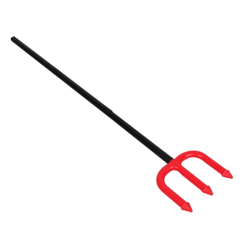 Balacoo Teufelsgabel Cosplay Requisite Pitch Fork Halloween Party Deko Rot Abnehmbar Komfortabler Griff Für Jugendliche Erwachsene Bühnenauftritt Balacoo Teufelsgabel Cosplay Requisite Pitch Fork Halloween Party Deko Rot Abnehmbar Komfortabler Griff Für Jugendliche Erwachsene Bühnenauftritt von balacoo