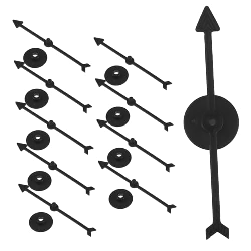 balacoo 10 Stück Teiliges DIY Drehplatten Zubehör Robuste Kunststoffpfeile für Brettspiele und Party Flexible Langlebige Zeiger für Erwachsene Vielseitig Verwendbar als Spiel und von balacoo