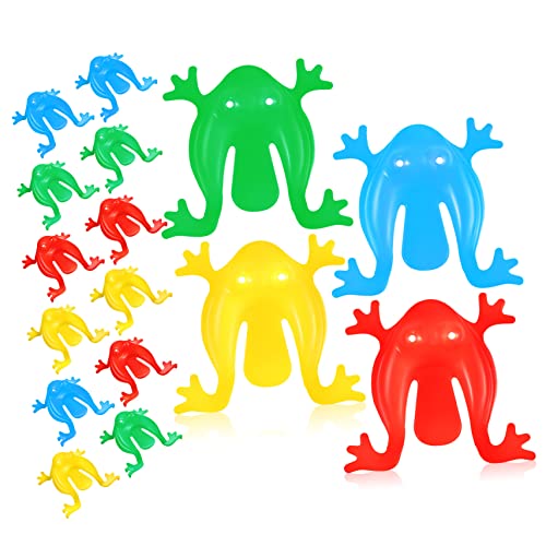 balacoo 16 Stück Teiliges Hüpfspielzeug Bunte Kleine Frösche aus Robustem Springende Tierfiguren Spielspaß für Jungen Mädchen Partygeschenke Tragbar und Einfach zu Bedienen balacoo 16 Stück Teiliges Hüpfspielzeug Bunte Kleine Frösche aus Robustem Springende Tierfiguren Spielspaß für Jungen Mädchen Partygeschenke Tragbar und Einfach zu Bedienen von balacoo