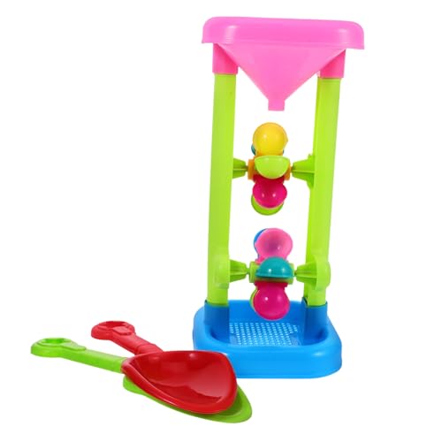 balacoo 1Satz Sandspielzeug für Strand mit Wasser Rad Sanduhr für Strand und Sandkastenabenteuer Fördert Kreativität und Koordination von balacoo