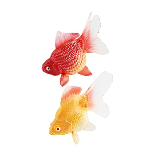 balacoo 2 Stück Künstliche Goldfische Simulation Fische Aquarium Dekoration Realistische Plastikfiguren mit Glatter Oberfläche Sicher für Teich und Fischbecken Dekoratives für balacoo 2 Stück Künstliche Goldfische Simulation Fische Aquarium Dekoration Realistische Plastikfiguren mit Glatter Oberfläche Sicher für Teich und Fischbecken Dekoratives für von balacoo