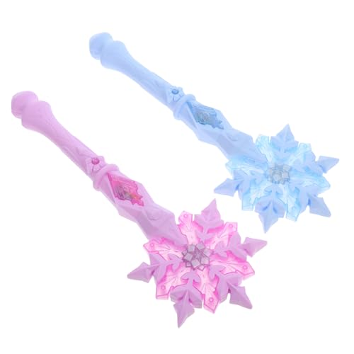 balacoo 2 Stück Leuchtende Schneeflocken Zauberstäbe Bunte Glow Sticks für Kinderparty Cosplay Bühnenperformance Sicherer Griff Foto Accessoire für Mädchengeburtstag und Rollenspiele balacoo 2 Stück Leuchtende Schneeflocken Zauberstäbe Bunte Glow Sticks für Kinderparty Cosplay Bühnenperformance Sicherer Griff Foto Accessoire für Mädchengeburtstag und Rollenspiele von balacoo