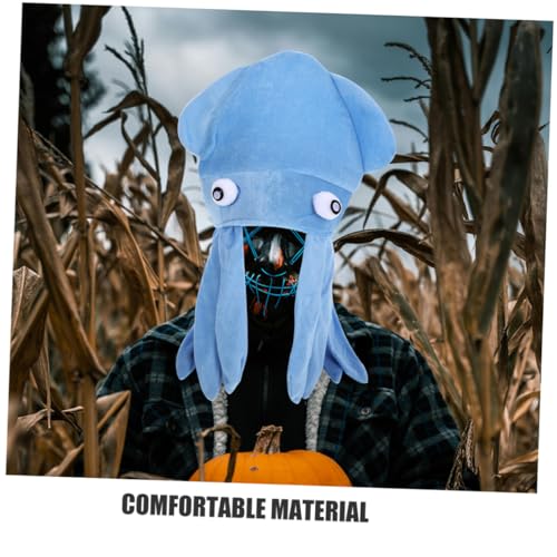 balacoo 2 Stück Lustiger Octopus Hut Kreative Kopfbedeckung für Erwachsene und Leicht und Tragbar für Halloween Geburtstagsfeiern Meeres Tier Witziges Cosplay Accessoire balacoo 2 Stück Lustiger Octopus Hut Kreative Kopfbedeckung für Erwachsene und Leicht und Tragbar für Halloween Geburtstagsfeiern Meeres Tier Witziges Cosplay Accessoire von balacoo