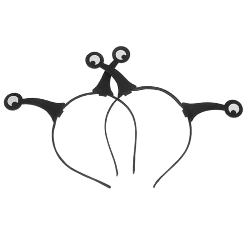 balacoo 2 Stück Lustiger Schnecken Haarreif mit Antennen Leichter Haarschmuck für Kostüm Fasching Fotorequisit Bequemer Stirnband für Kreative Verkleidung und Party von balacoo