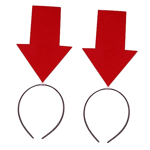 balacoo 2 Stück Lustiges Pfeilspitzen Stirnband Flexibler Haarschmuck für Kostümfest Karneval Weihnachten Robustes Auffälliges Headpiece für Damen balacoo 2 Stück Lustiges Pfeilspitzen Stirnband Flexibler Haarschmuck für Kostümfest Karneval Weihnachten Robustes Auffälliges Headpiece für Damen von balacoo