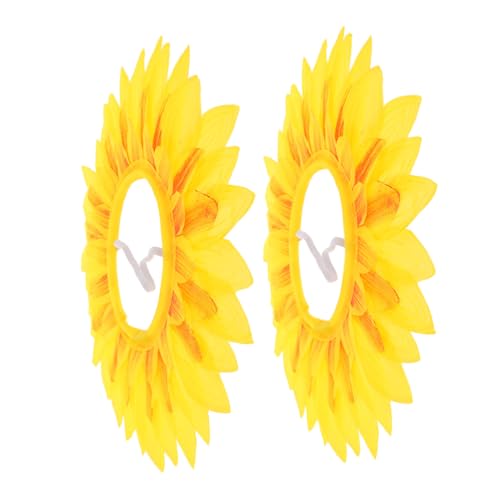 balacoo 2 Stück Teiliges Sonnenblumen Kinderkopfschmuck Weiches Bequemes Material Lustiger Blumenhut für Kindergarten Party Fotoshootings und Festliche Anlässe Einfach zu Tragen und balacoo 2 Stück Teiliges Sonnenblumen Kinderkopfschmuck Weiches Bequemes Material Lustiger Blumenhut für Kindergarten Party Fotoshootings und Festliche Anlässe Einfach zu Tragen und von balacoo