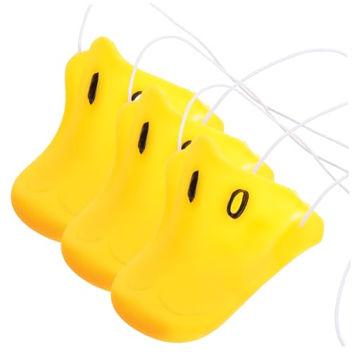 balacoo 3 Stück Teiliges Entennasen Kostümset aus Vinyl Kompakte und Austauschbare Requisite Lustiges Cosplay Zubehör für Erwachsene Bequem und Langlebig für Partys und Mottos von balacoo