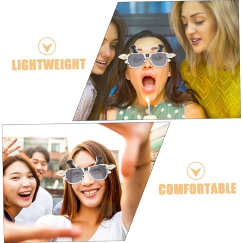 balacoo 4 Stück Lustige Tierbrillen Fake Glasses Cartoon Party Zubehör für Geburtstag Halloween Karneval Karnevalskostüm balacoo 4 Stück Lustige Tierbrillen Fake Glasses Cartoon Party Zubehör für Geburtstag Halloween Karneval Karnevalskostüm von balacoo