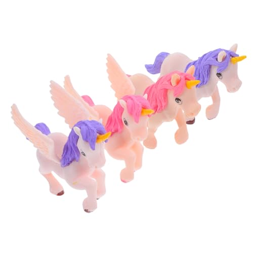 balacoo 4 Stück Miniatur Einhorn Figuren Teiliges Farbige Garten Einhorn Modelle Flügel Handliche Mini Dekofiguren für Feengarten Terrarium und Wohnraumgestaltung balacoo 4 Stück Miniatur Einhorn Figuren Teiliges Farbige Garten Einhorn Modelle Flügel Handliche Mini Dekofiguren für Feengarten Terrarium und Wohnraumgestaltung von balacoo
