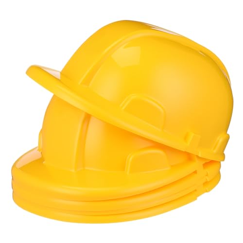 balacoo 5 Stück Teiliges Bauhelm aus Flexiblem Kunststoff Langlebig und Praktisch für Jungen und Mädchen für Rollenspiele Partys und Baustellenkostüme von balacoo