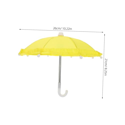 balacoo 6 Stück Teiliges Miniatur Deko Regenschirm Verstellbare Bunte Spitzen Mini Sonnenschirme für Puppenhaus Party Prinzessinnen Fotorequisiten und Heimdekor balacoo 6 Stück Teiliges Miniatur Deko Regenschirm Verstellbare Bunte Spitzen Mini Sonnenschirme für Puppenhaus Party Prinzessinnen Fotorequisiten und Heimdekor von balacoo