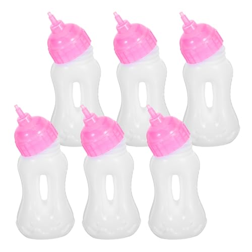 balacoo 6Stücke Teiliges Mini Babypuppen Milchflaschen Zubehör Realistisches Puppenhaus Accessoire für Kreative Rollenspiele und Babyparty Dekoration balacoo 6Stücke Teiliges Mini Babypuppen Milchflaschen Zubehör Realistisches Puppenhaus Accessoire für Kreative Rollenspiele und Babyparty Dekoration von balacoo