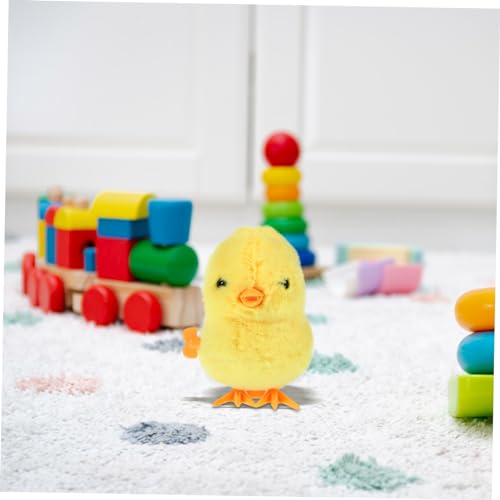 balacoo Aufziehspielzeug Springendes Küken Niedliches Plüschtier Wind Up Kinderspielzeug Leichte Handhabung Sicher und Kompakt für Garten Dekoration balacoo Aufziehspielzeug Springendes Küken Niedliches Plüschtier Wind Up Kinderspielzeug Leichte Handhabung Sicher und Kompakt für Garten Dekoration von balacoo