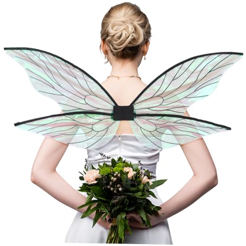 balacoo Cicada Fairy Flügel Cosplay Kostüm Festival Party Dekorative Engelsflügel Karneval Verkleidung von balacoo