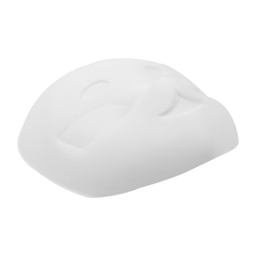 balacoo DIY Cosplay Fuchsmaske aus Kunststoff Unbemalt zum Bemalen Karneval Halloween Party Maske Tiermaske für Kostüm und Dekoration Geeignet von balacoo