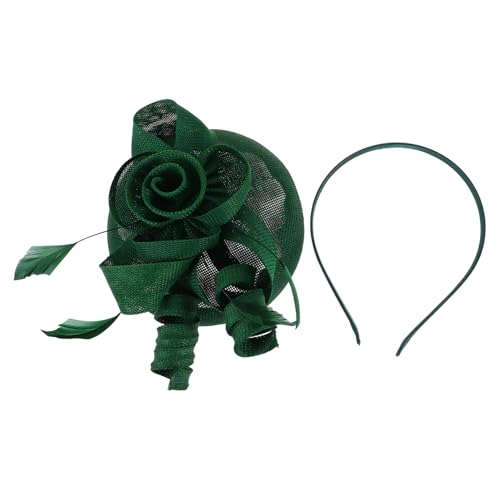balacoo Falscher Leinen Spiral Haarschmuck für Frauen Hochzeiten Brautjungfern Boho Haaraccessoire Einzigartiges Design Langlebig Bequem für Besondere Anlässe Wie Bälle und Partys von balacoo