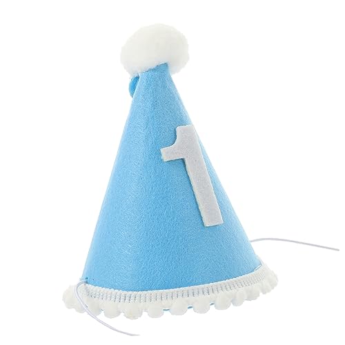 balacoo Geburtstag Partyhut aus Filz Blau Jahr Geburtstagskrone Haarband Foto Requisite für Jungen Geburtstagsdeko Erstes Jahr Partyhütchen Zubehör balacoo Geburtstag Partyhut aus Filz Blau Jahr Geburtstagskrone Haarband Foto Requisite für Jungen Geburtstagsdeko Erstes Jahr Partyhütchen Zubehör von balacoo