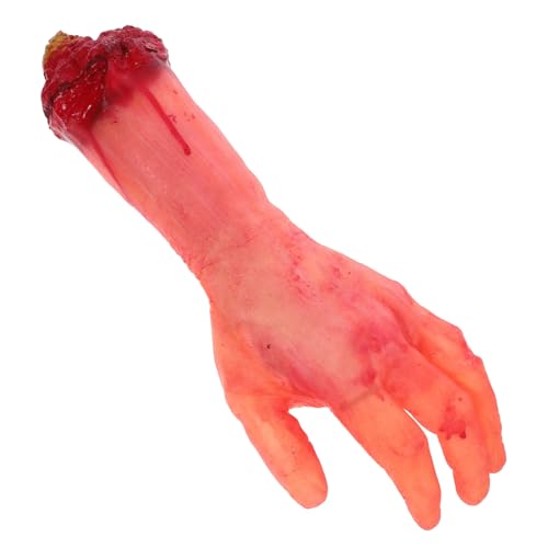 balacoo Halloween Deko Abgetrennte Hand Halloween Requisite Horrorspielzeug für Halloweenparty und Gruselige Dekoration aus Leichtem Latexmaterial von balacoo