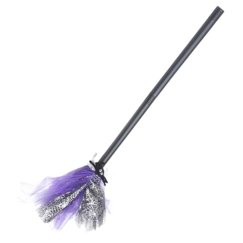 balacoo Halloween Hexenbesen Cosplay Requisite aus Leichtem Kunststoff und Gauze Realistische Hexenbesen Dekoration für Halloween Party Fasching Kostümzubehör Geeignet für Erwachsene balacoo Halloween Hexenbesen Cosplay Requisite aus Leichtem Kunststoff und Gauze Realistische Hexenbesen Dekoration für Halloween Party Fasching Kostümzubehör Geeignet für Erwachsene von balacoo