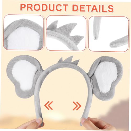 balacoo Koala Haarreif mit Lustigen Ohren Polyester Haarband für Fasching Karneval und Kindergeburtstag Kreativer Party Haarschmuck Robust und Niedlich balacoo Koala Haarreif mit Lustigen Ohren Polyester Haarband für Fasching Karneval und Kindergeburtstag Kreativer Party Haarschmuck Robust und Niedlich von balacoo