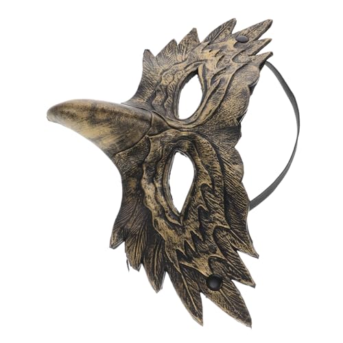 balacoo PU aus Leichtem PU Realistische Vogelmaske für Karneval und Faschingsparty Atmungsaktiv und Detailreiches Design für Herren und Damen für Cosplay und Maskerade von balacoo