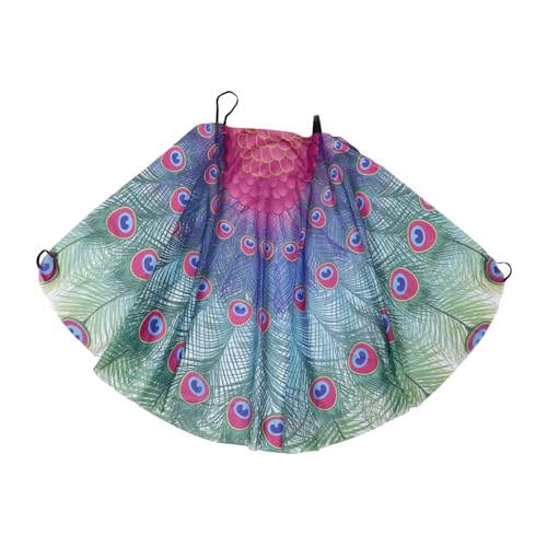 balacoo Pfauen Umhang Halloween Cosplay Kostüm Atmungsaktives Weiches Umhang mit Benutzerfreundlichem Design Dekorativer Vintage Pfauen Schal für Rollenspiele und Festliche Auftritte balacoo Pfauen Umhang Halloween Cosplay Kostüm Atmungsaktives Weiches Umhang mit Benutzerfreundlichem Design Dekorativer Vintage Pfauen Schal für Rollenspiele und Festliche Auftritte von balacoo
