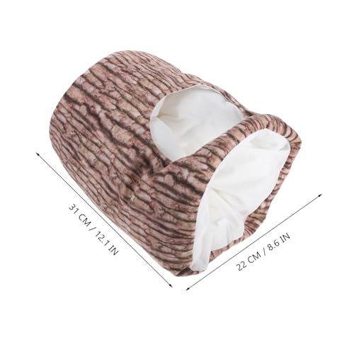 balacoo Plüsch Baumstumpf Hut Kostüm Weicher Weihnachtsbaum Cosplay Kopfbedeckung für Party Fotoshootings Halloween Auffälliges Bequemes Party Accessoire von balacoo