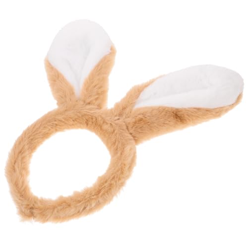 balacoo Plüsch Hasenohren Haarband Weich Bequem Langlebig Osterhasenohren Stirnband für Karneval Party Kostüm Accessoire Erwachsene und Vielseitig für Festtage und Verkleidungsspiele von balacoo