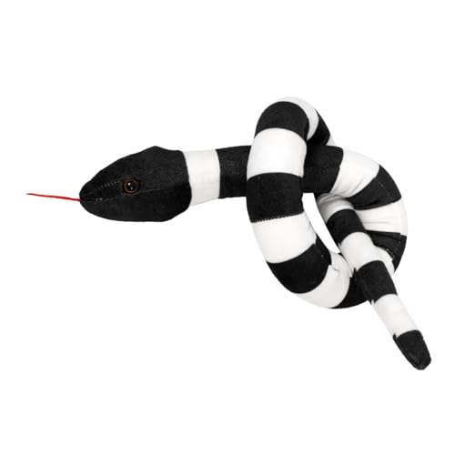 balacoo Realistische Plüschschlange Großes Schlangenspielzeug Lebensechte Dekofigur Leichtes Snake Prop als Gartendeko und Lustiger Scherzartikel für Erwachsene und Partys von balacoo