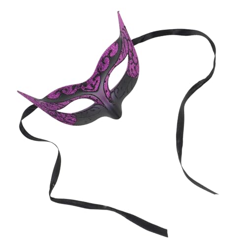 balacoo Venetian Damen Halbgesicht Party Maske aus Leichtem Kunststoff Vintage Stil für Karneval Halloween Fasching Fasnachts und Kostümparty Langlebig und Komfortabel von balacoo