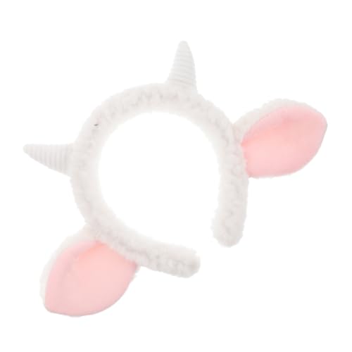 balacoo Weiches Plüsch Stirnband mit Lammohren und Hörnern Niedliches Haarband für Mädchen Bequemes Cartoon Kostüm Accessoire für Fotos und Festtage balacoo Weiches Plüsch Stirnband mit Lammohren und Hörnern Niedliches Haarband für Mädchen Bequemes Cartoon Kostüm Accessoire für Fotos und Festtage von balacoo