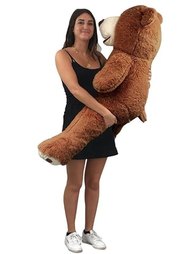 Banabear Lerosier Teddy trägt Riesenplüsch von 130 bis 340 cm !! Teddybär Teddybär Riesiger Bär (Braun, 130 cm) von bananair